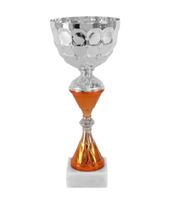 Middelgrote beker goud, zilver, brons