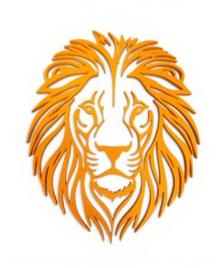 Voetbal leeuw